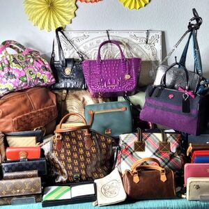 MIU MIU Black & Cream Leather Colorblock Bowler Bag